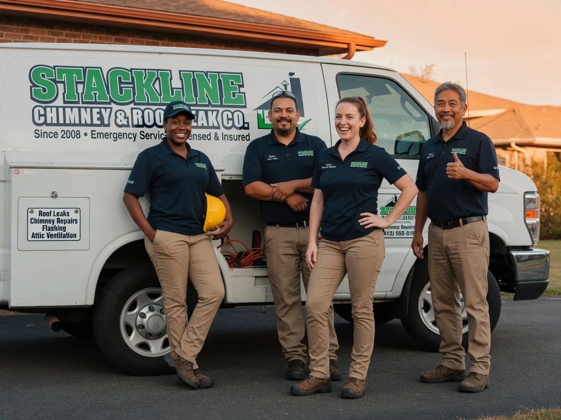 Chimney flashing repair company in Richland, MO